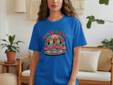 Retro Flamingo Bingo Night Graphic T-Shirt thumbnail 1