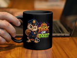 Trick Or Ticket Police Owl Mug thumbnail 5