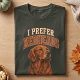 I Prefer Redheads Tee thumbnail 4