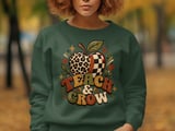 Retro Teacher Sweatshirt Teach and Grow Hoodie, Cute Boho Leopard Apple Teacher Appreciation Gift, Groovy Fall Educator Tote Bag thumbnail 15
