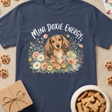 Mini Doxie Energy Floral T-Shirt thumbnail 2