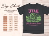 Utah The Beehive State Est. 1896 Graphic T-Shirt thumbnail 7
