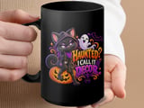 Haunted I Call It Decor Cat Mug thumbnail 15