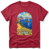 Gogh Deep Blue ~ Comfort Colors Premium Tee thumbnail 3