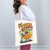 Just A Pumpkin Goose Tote Bag thumbnail 4