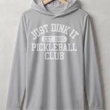 Pickleball Sport-Tek Performance Hood, Just Dink It Est. 1965 Pickleball Club Graphic, Lightweight Hoodie thumbnail 6
