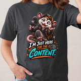 Here For The Content Parker the Possum Tee thumbnail 14