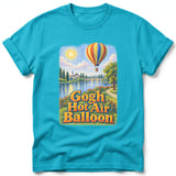 Gogh Hot Air Balloon ~ Comfort Colors Premium Tee thumbnail 5
