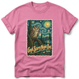 Gogh Starry Night Owl ~ Comfort Colors Premium Tee thumbnail 11