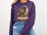 Reading After Dark Tee or Sweatshirt, Faux Patchwork Design thumbnail 21
