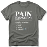 Pain Management Definition Tee thumbnail 7