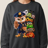 Halloween Officer Hoot the Owl Sweatshirt thumbnail 16