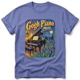 Gogh Piano ~ Comfort Colors Premium Tee thumbnail 10