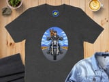 I Love Dogs And Motorcycles T-Shirt, Biker Dog Lover Tee, Funny Motorcycle Rider Shirt thumbnail 2