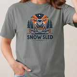 Snow Sled - Snowmobile Design thumbnail 2