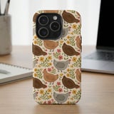 Floral Farmhouse Hens MagSafe® Phone Case thumbnail 2