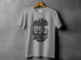 Freedom Is Riding a Bicycle | Mountain Bike T-Shirt thumbnail 3