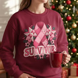Pink Ribbon Quilt Survivor Tee thumbnail 9