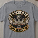 Patched In and Booked Up Tee thumbnail 5