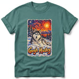 Gogh Husky ~ Comfort Colors Premium Tee thumbnail 8