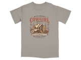 "Wild Heart Cowgirl" Vintage Western T-Shirt thumbnail 8
