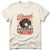 Proud Dachshund Mom Tee thumbnail 4