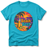Beach Beer ~ Comfort Colors Premium Tee thumbnail 5