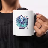 Halloween Mug, Spooktok Ghost Mug, Cute Ghost Mug, Ghost Dancer Mug, Funny Halloween Mug, Halloween Gift, Music Lover Gift, Ghost Lover Mug thumbnail 5
