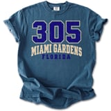 305 Miami Gardens Florida Tee thumbnail 4