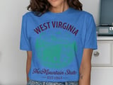 West Virginia Mountain State Bear T-Shirt thumbnail 10