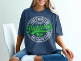 Pickleball Comfort Colors Shirt, That's What I Do I Play Pickleball and I Know Things, Vintage Graphic Tee thumbnail 4