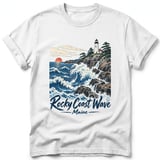 Rocky Coast Wave ~ Comfort Colors Premium Tee thumbnail 9
