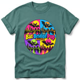 Bat Bridge Pop ~ Comfort Colors Premium Tee thumbnail 8