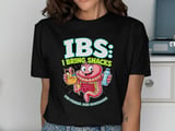 IBS T-Shirt, Funny Gut Tee, I Bring Snacks Shirt, Low FODMAP, High Maintenance, Digestive Health Awareness, Novelty Graphic Tee thumbnail 8