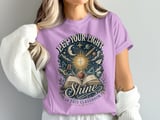 Let Your Light Shine In This Classroom Shirt, Teacher Appreciation Tee, Back To School Gift For Educators, Inspirational Book Apple Pencil thumbnail 4