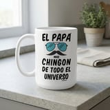 El Papá Más Chingón Mug – Funny Dad Gift in Spanish thumbnail 6