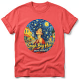 Gogh Big Hair ~ Comfort Colors Premium Tee thumbnail 3