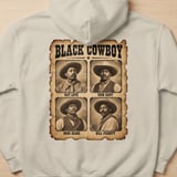 Black Cowboy Hoodie thumbnail 8
