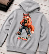 Fox Gamer Hoodie for Boys, Kids Gaming Hoodie, Teen Gamer Gift, Video Game Sweatshirt, Cool Gaming Clothes thumbnail 7