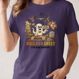 Bats Boo Sheet Ive Had Enough Tee thumbnail 3