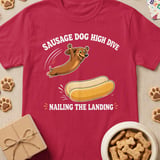 Sausage Dog High Dive Tee thumbnail 4