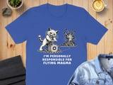 Responsible For Flying Magma Absurd Cat Tee thumbnail 6