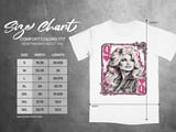 Queen of Hearts Shirt, Pink Western Graphic Tee, Retro Country Glam Comfort Colors T-Shirt thumbnail 5