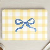 Blue Ribbon Gingham MacBook Case thumbnail 1