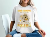 Pickleball Comfort Colors Shirt, Some Grandpas Take Naps Real Grandpas Play Pickleball, Vintage Graphic Tee thumbnail 2