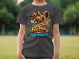 Follow That Footprint Detective Chase Dog Tee thumbnail 5