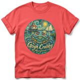 Gogh Crabby ~ Comfort Colors Premium Tee thumbnail 4