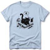 Bookish Black Cat Tee thumbnail 18