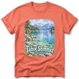 Tahoe Shimmer ~ Comfort Colors Premium Tee thumbnail 4