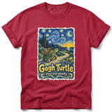 Gogh Turtle ~ Comfort Colors Premium Tee thumbnail 2